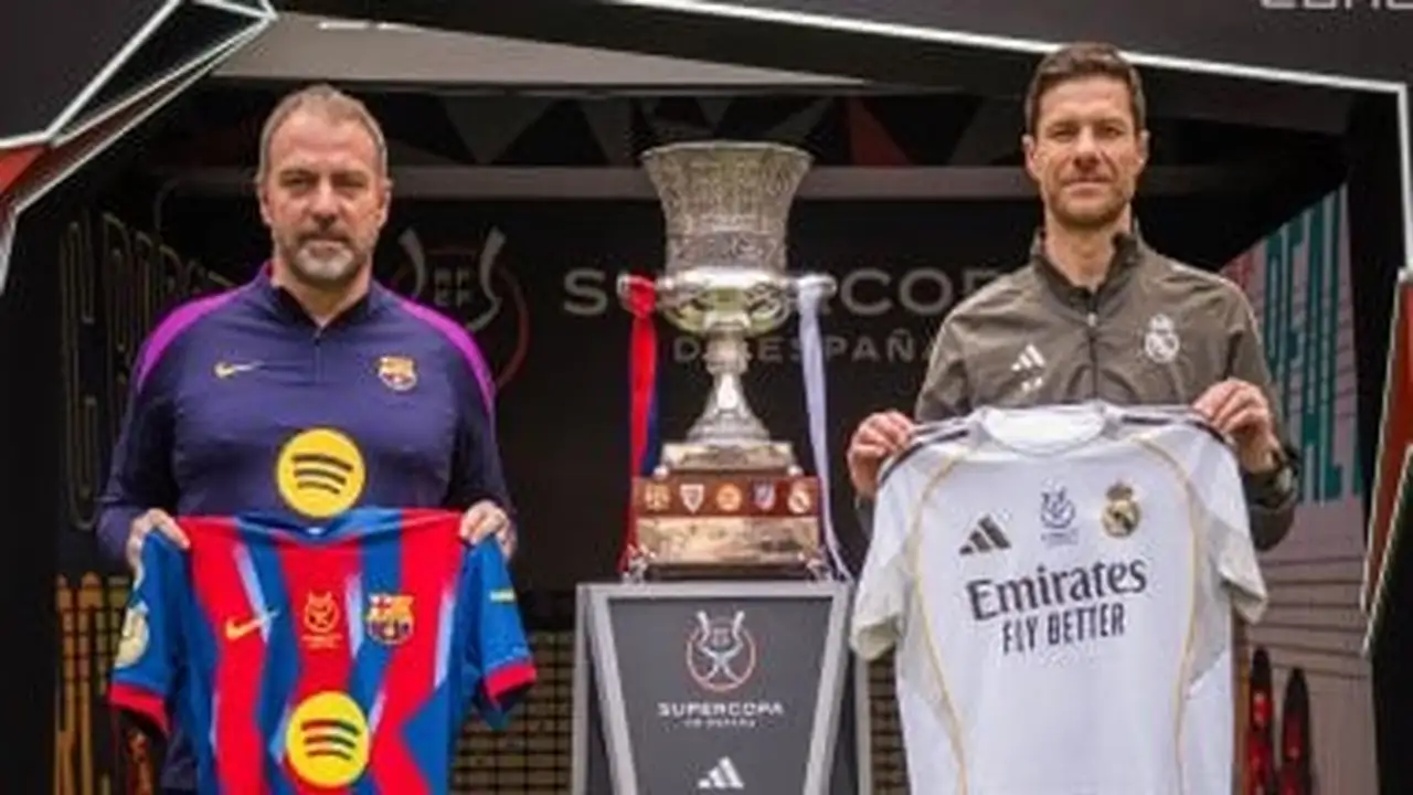 اللقاء المنتظر.. فليك يواجه ألونسو في كأس السوبر الإسباني بملعب الجوهرة المشعة